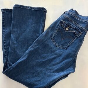 Levi's Classic Indigo Bootcut Jeans
